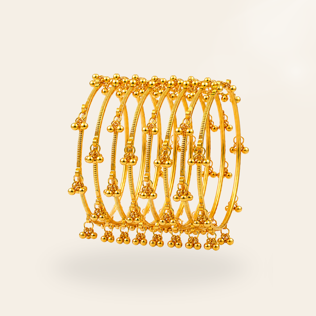8 Pcs Kashmiri Bangles Set for Women | Traditional Designer Bangles