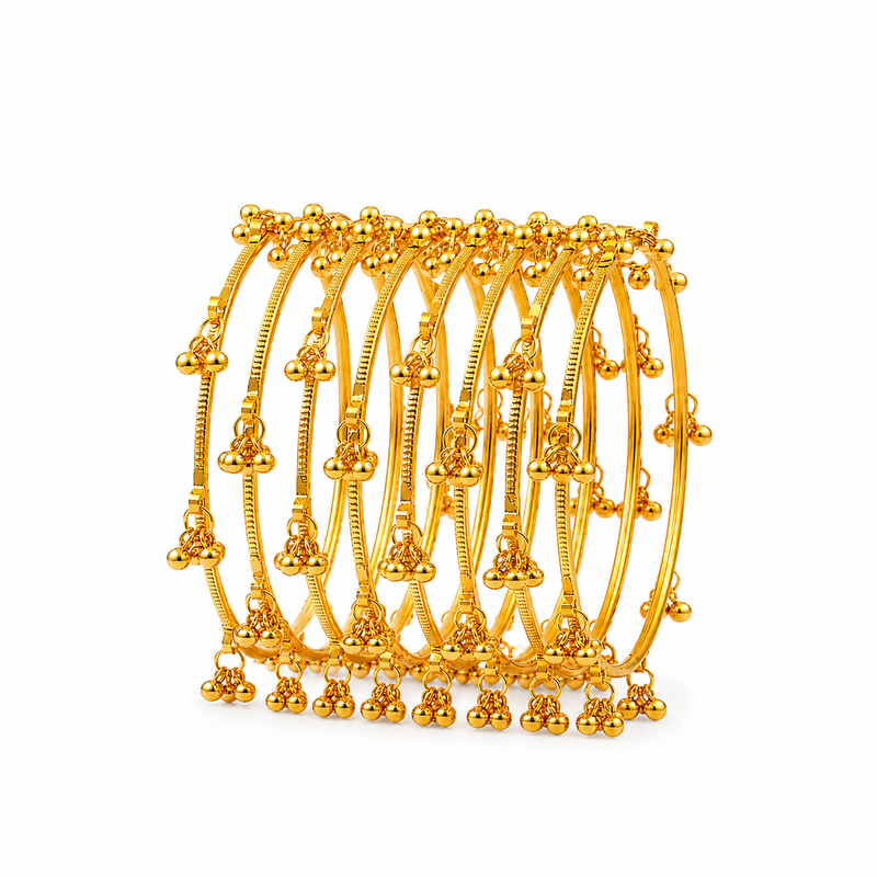 8 Pcs Kashmiri Bangles Set for Women | Traditional Designer Bangles
