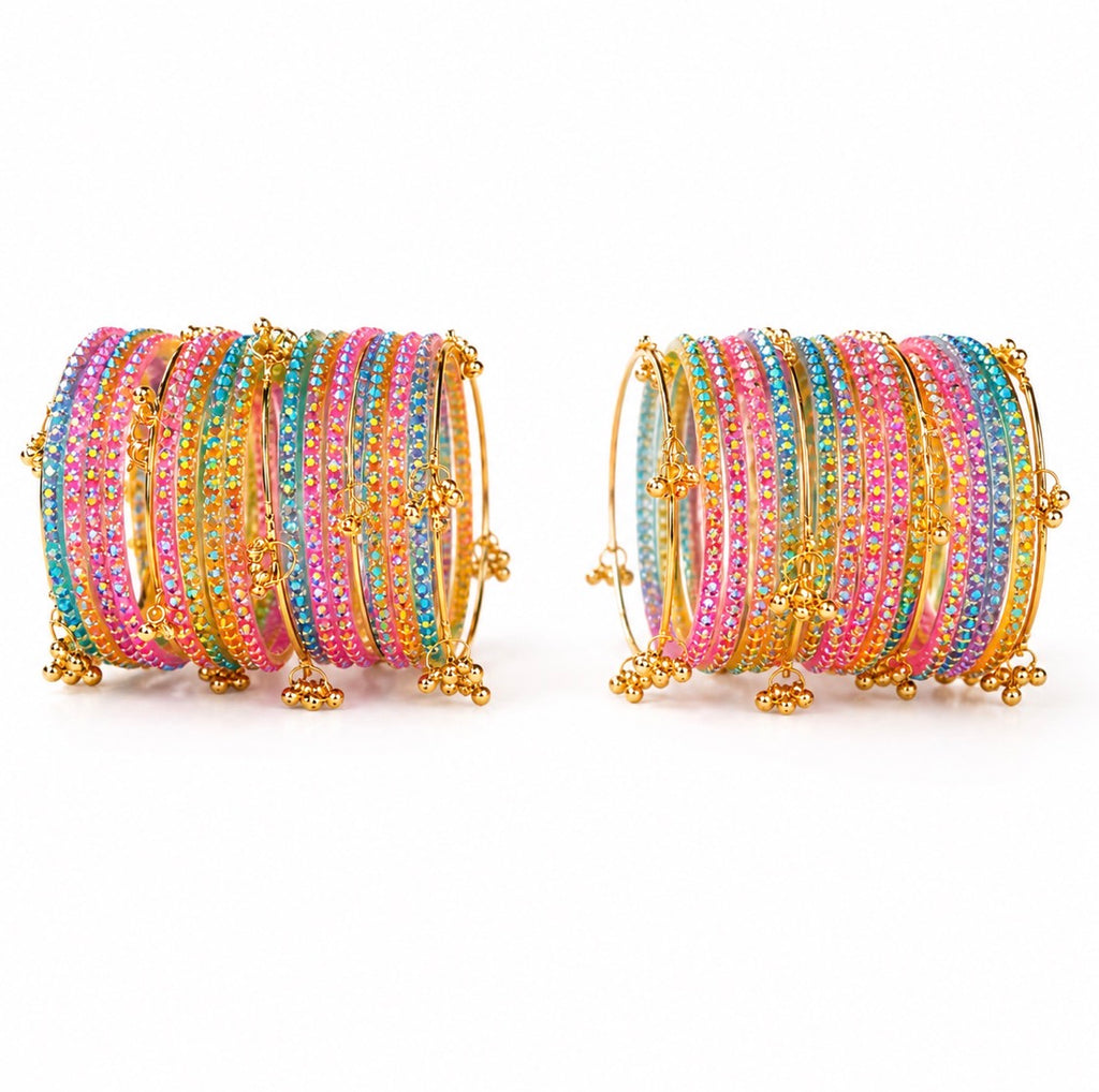Kashmiri Bangles Set Including 24 pice Chudi 8 pice Kashmiri bangles | Trending Bangles